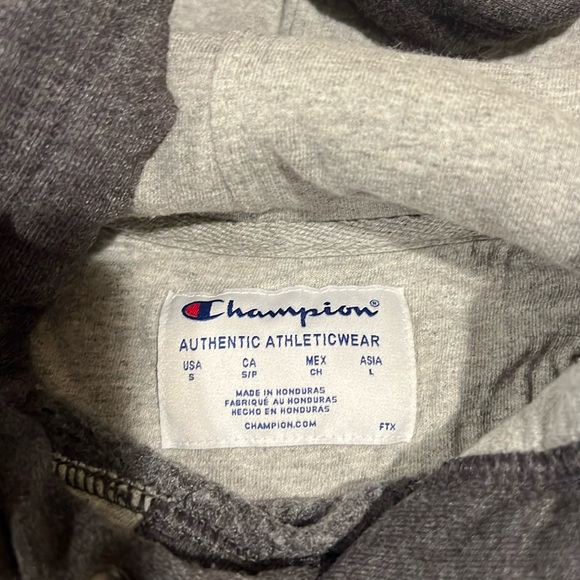 Dark gray Champion sweatshirt - Picture 2 of 3